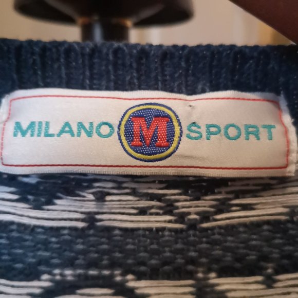 2/$40 Milano Sport v-neck button oversize cardigan sweater - Picture 2 of 8